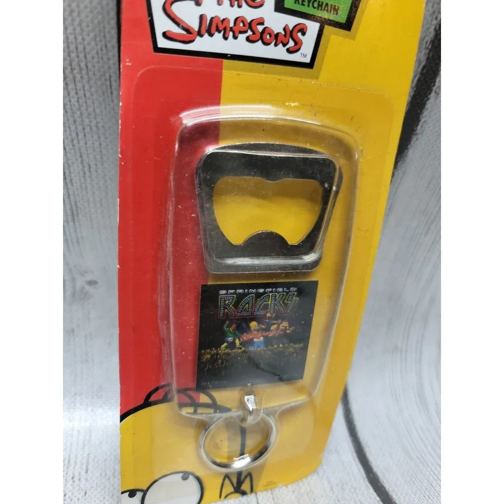 The Simpsons Bottle Opener Keychain Homer Vintage 2007 Homer Lot Of 2 New